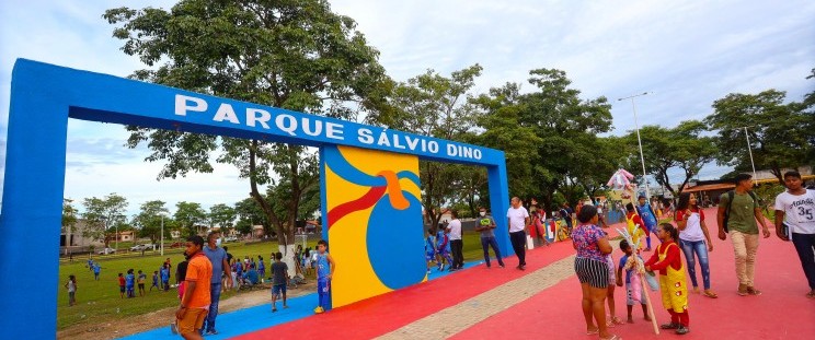Governo do Maranhão inaugura reforma do Parque Sálvio Dino, em João Lisboa (Foto: Gilson Teixeira)