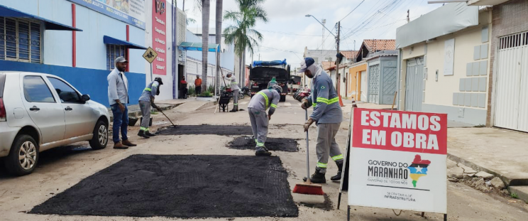 Governo do Estado melhora trafegabilidade de ruas em Imperatriz (Foto: Divulgação)