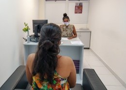 Atendimento realizado pela Casa da Mulher Brasileira