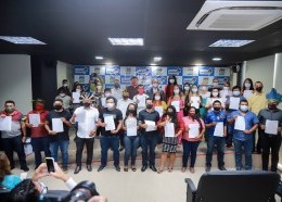 Representantes do poder público e das das diversas etnias participaram da solenidade