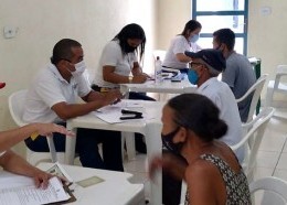 Ação de regularização fundiária na cidade de Imperatriz