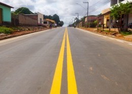 Oito cidades recebem obras de pavimentação do Governo