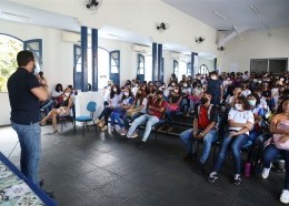 Ação alusiva ao Dia Nacional de Combate às Drogas e ao Alcoolismo