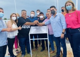 Orla do Açude Angical é o novo cartão-postal de Montes Altos. Foto: Divulgação