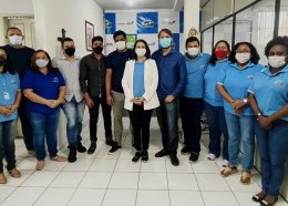 Equipe de gestão da Funac e Seati