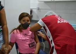 Thayla Geovanna Santana Moraes, de 9 anos (Foto: Emmanuel Lopes)