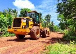 A obra era um anseio antigo dos moradores que sofriam com as péssimas condições da via (Foto: Divulgação)