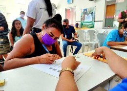 Moradores da Vila Lobão foram beneficiados