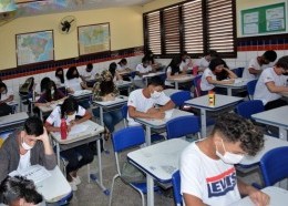 Milhares de estudantes de escolas públicas de todo o Maranhão realizaram avaliação do Seama. (Foto: Divulgação)
