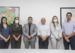 Presidente eleito assumiu o cargo na Empresa Maranhense de Serviços Hospitalares nesta terça-feira (5). (Foto: Laécio Fontenele)
