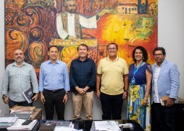 Visita do presidente do COMTUR à sede da Setur