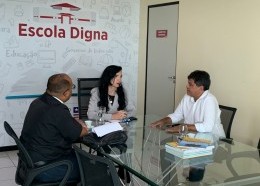 Reunião tratou sobre construção de uma escola no residencial da Ribeira