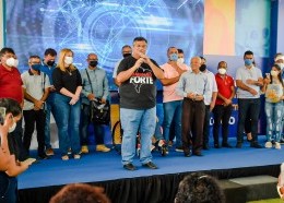 Governador Flávio Dino anunciou obras importantes como a construção de Restaurante Popular e pavimentação de vias