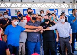 Governador Flávio Dino entregou o hospital completamente reformado para a população de Buriti