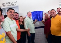 Governo do Estado inaugura obras na educação e infraestrutura em Nina Rodrigues