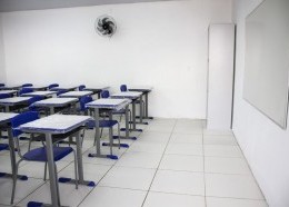 Escolas foram reformadas durante a interrupção das aulas presenciais